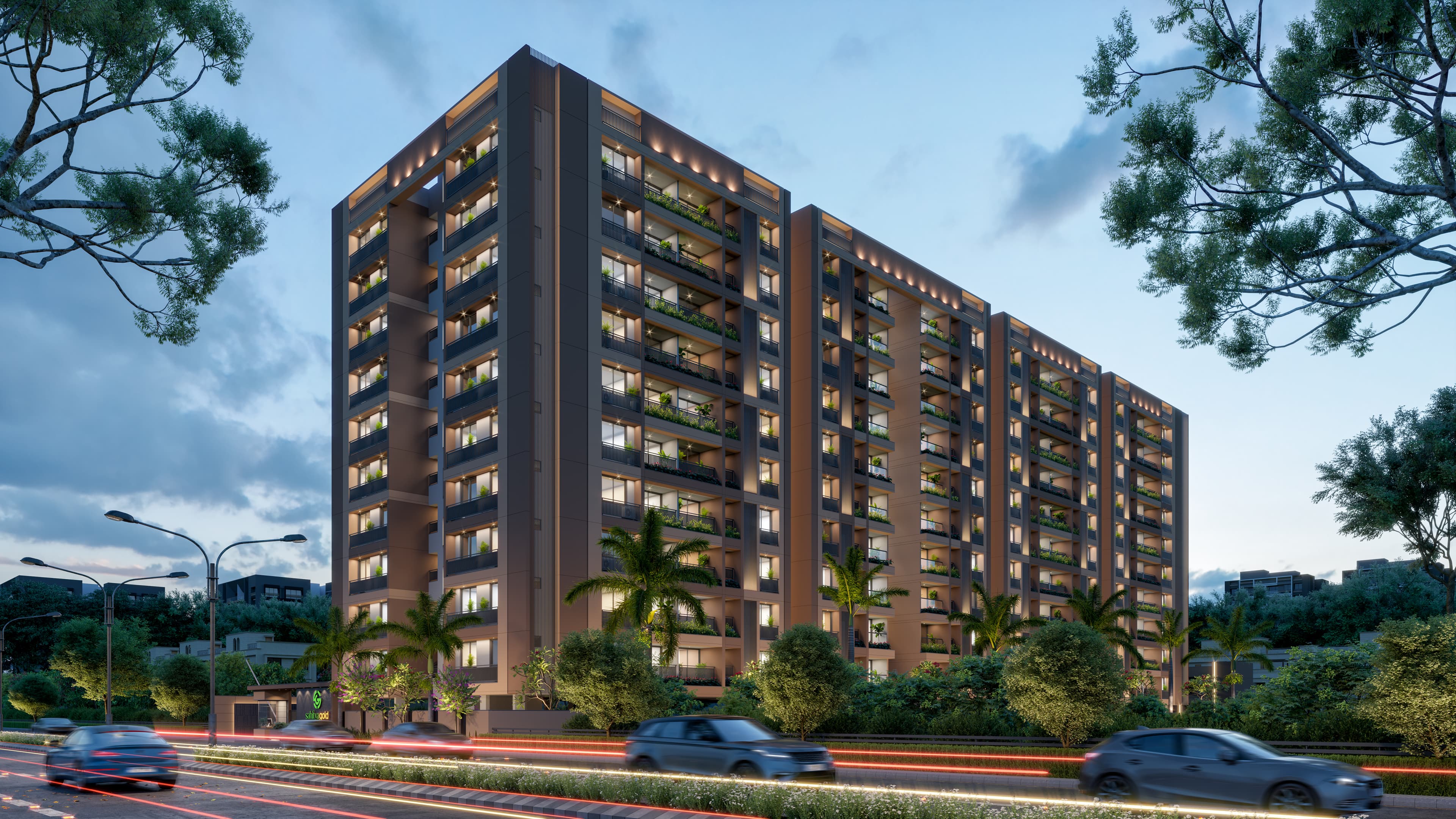 Sahitya Gold (3 BHK Luxury Flats)